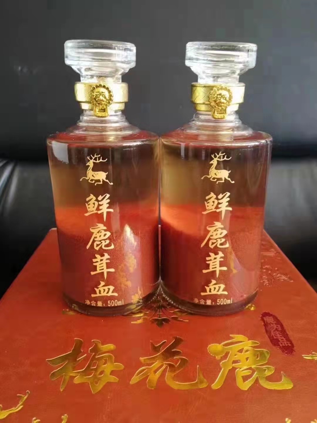 梅花鹿鹿茸血酒